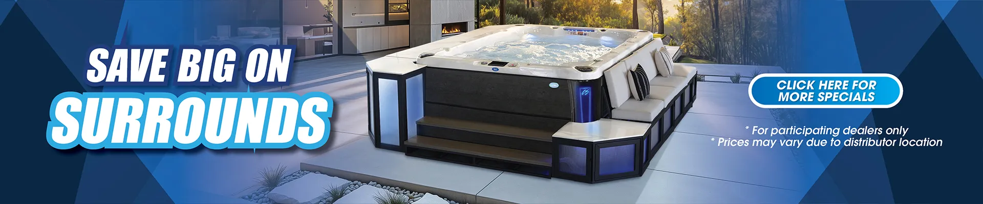 Calspas hot tub being used in a family setting - Chesapeake