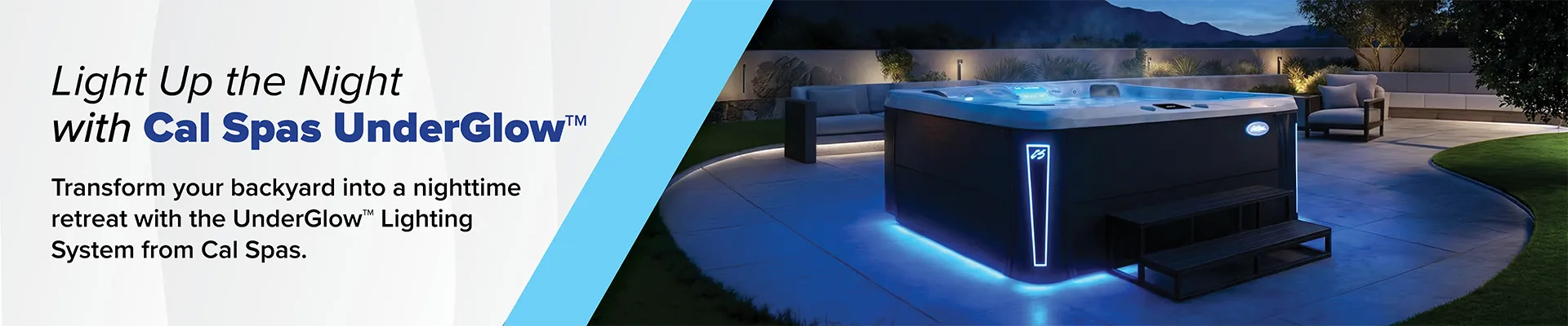 Calspas hot tub being used in a family setting - Chesapeake